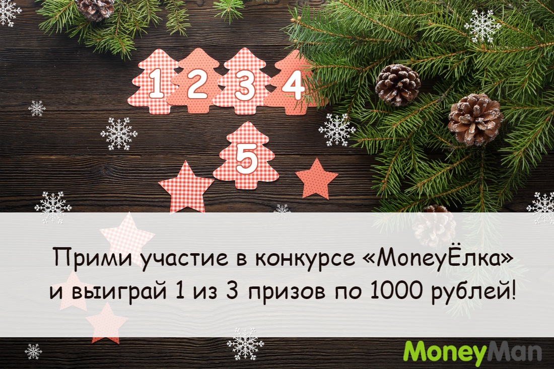 Конкурс «MoneyЁлка» в социальных сетях ВКонтакте и Одноклассники
