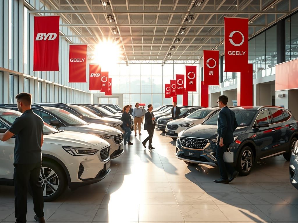 На российском рынке преимущественно продаются автомобили китайского производства