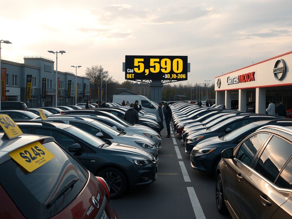 В России снизились цены на подержанные авто