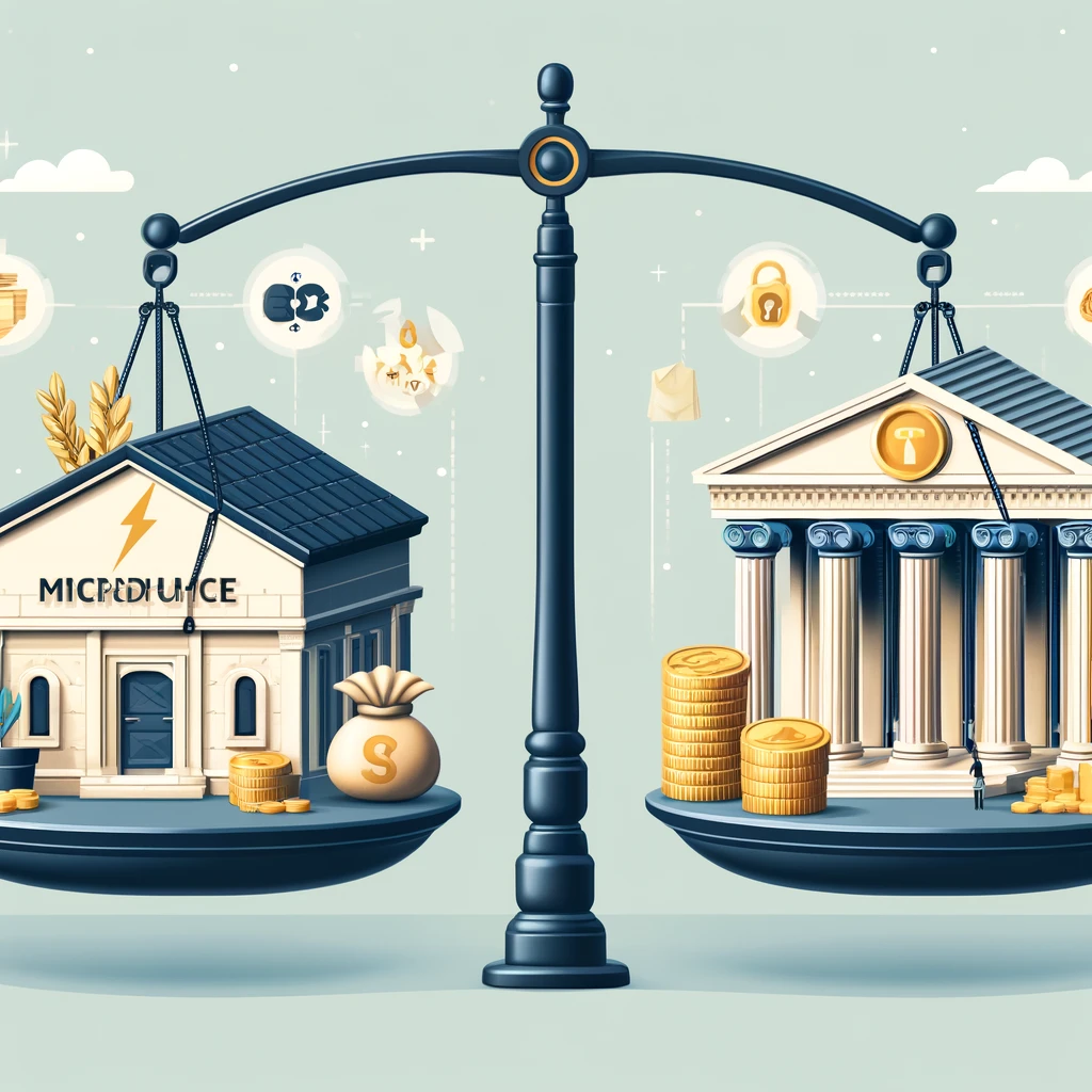 Займ в МФО и кредит в банке: сравнение, плюсы и минусы