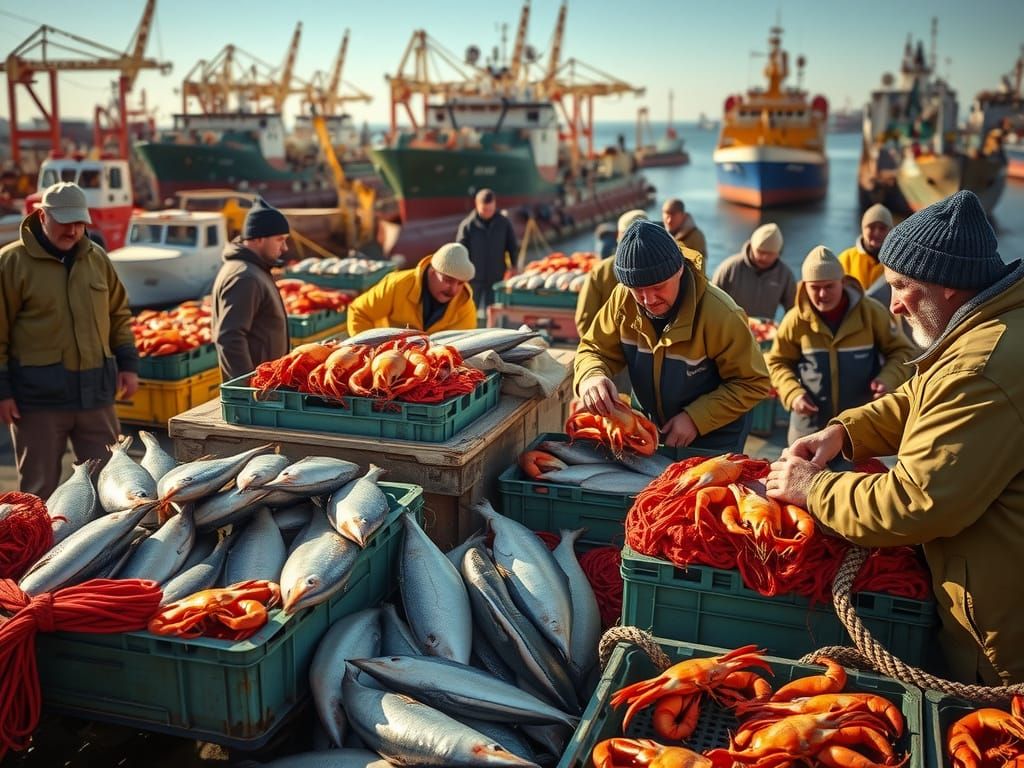 Увеличился экспорт российских морепродуктов