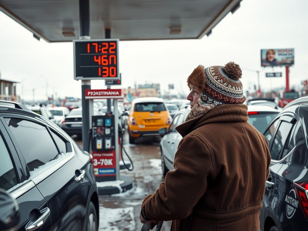 В РФ выросли цены на бензин