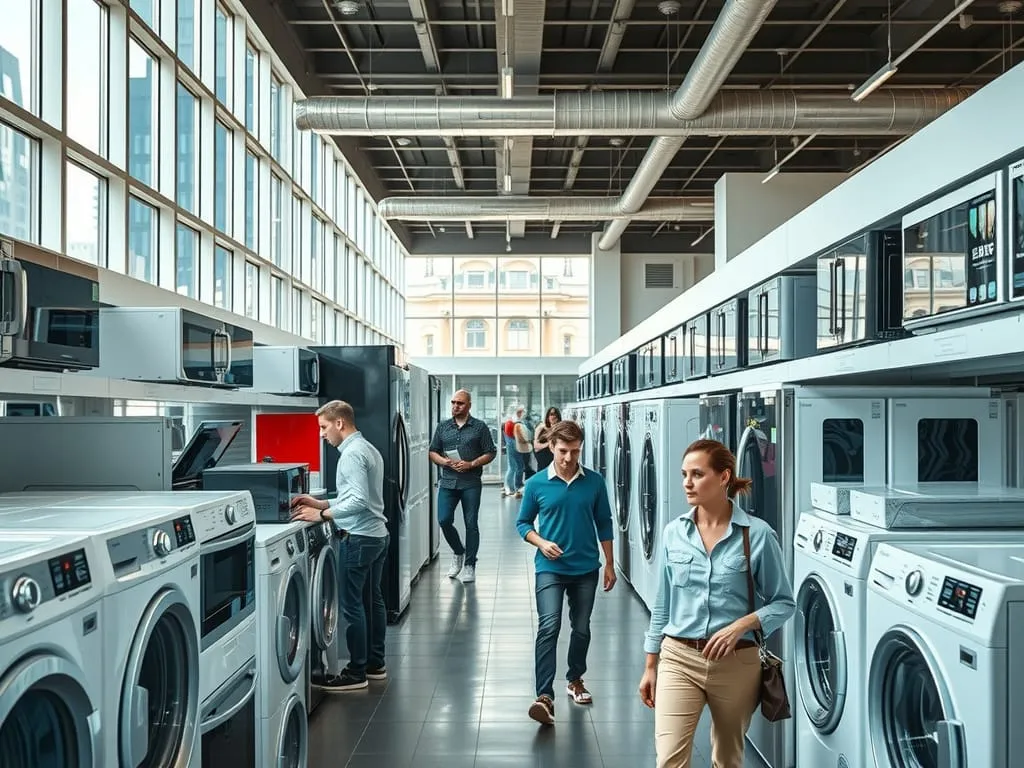Выросли продажи бытовой техники