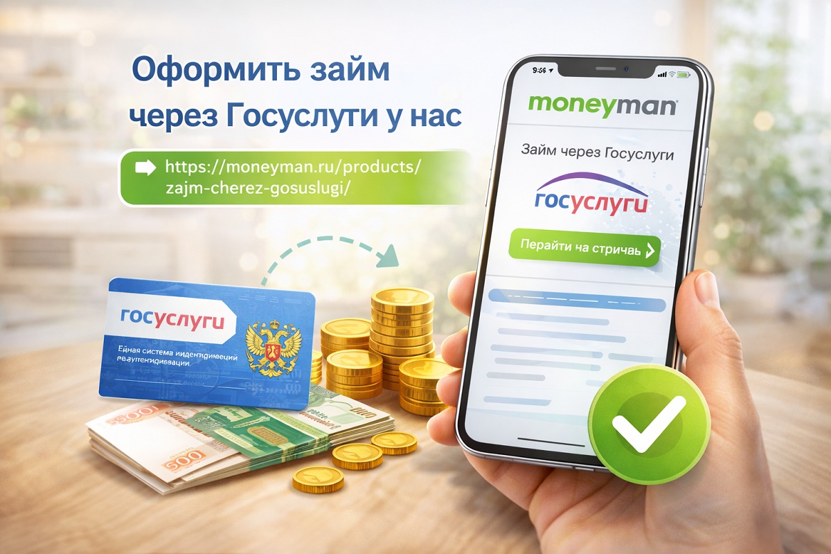 Где оформить займ через Госуслуги у нас