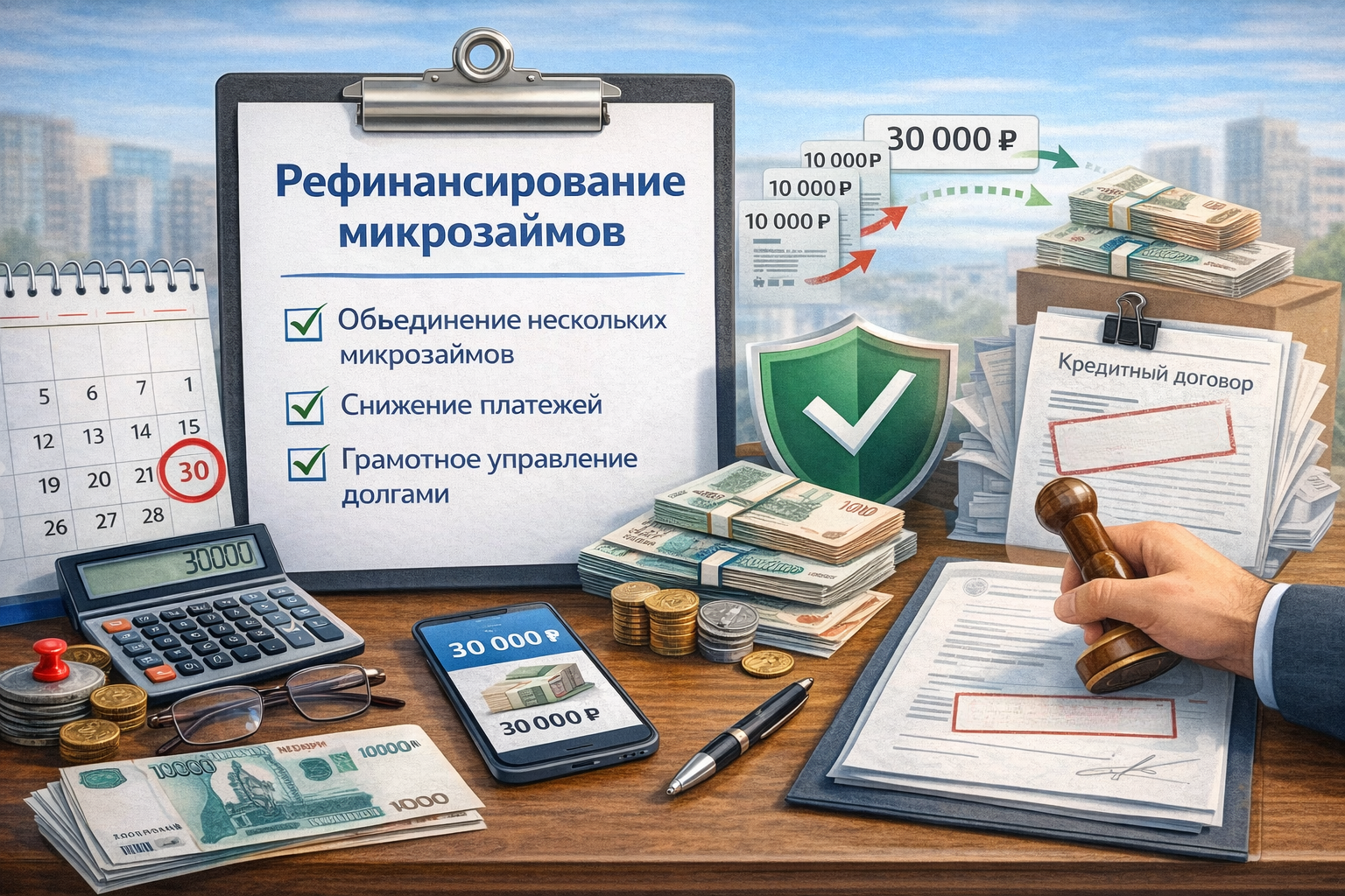 Рефинансирование микрозаймов