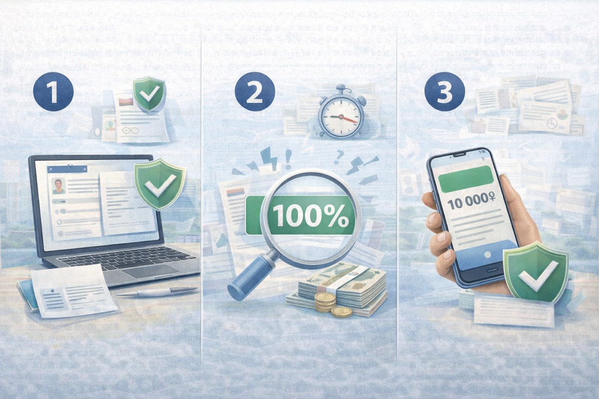 Как оформить займ пошагово